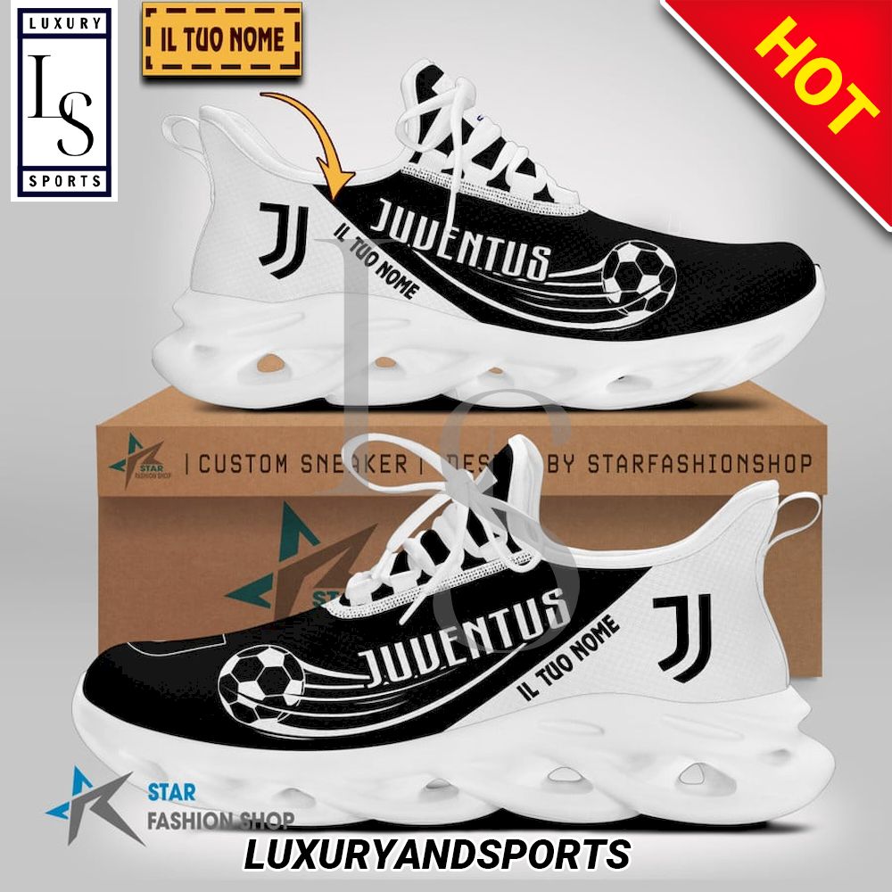 Juventus Serie A Custom Name Max Soul Shoes