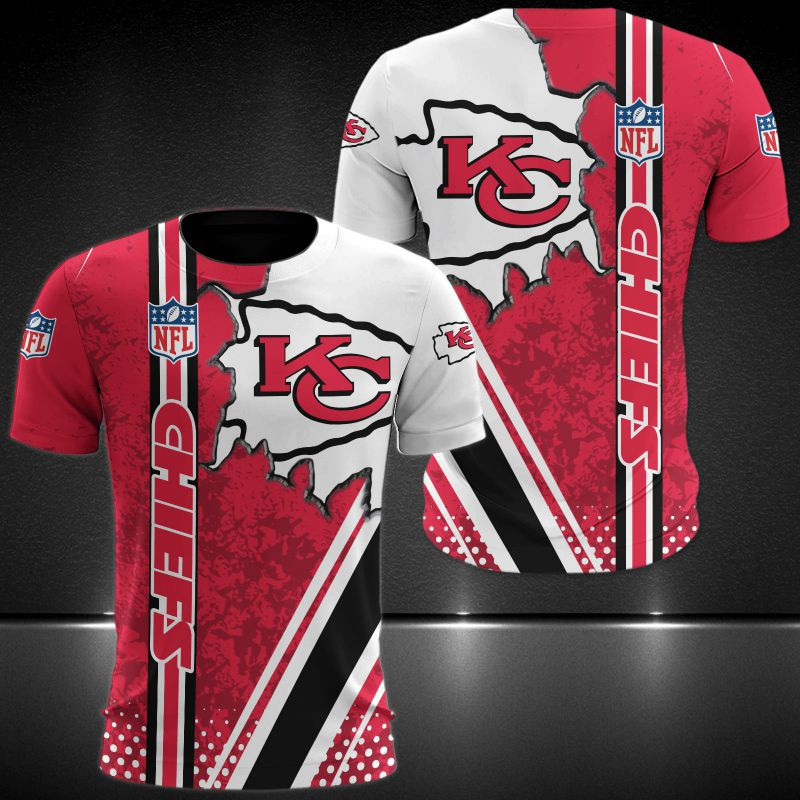 Kansas City Chiefs All Over Print Caftan3693