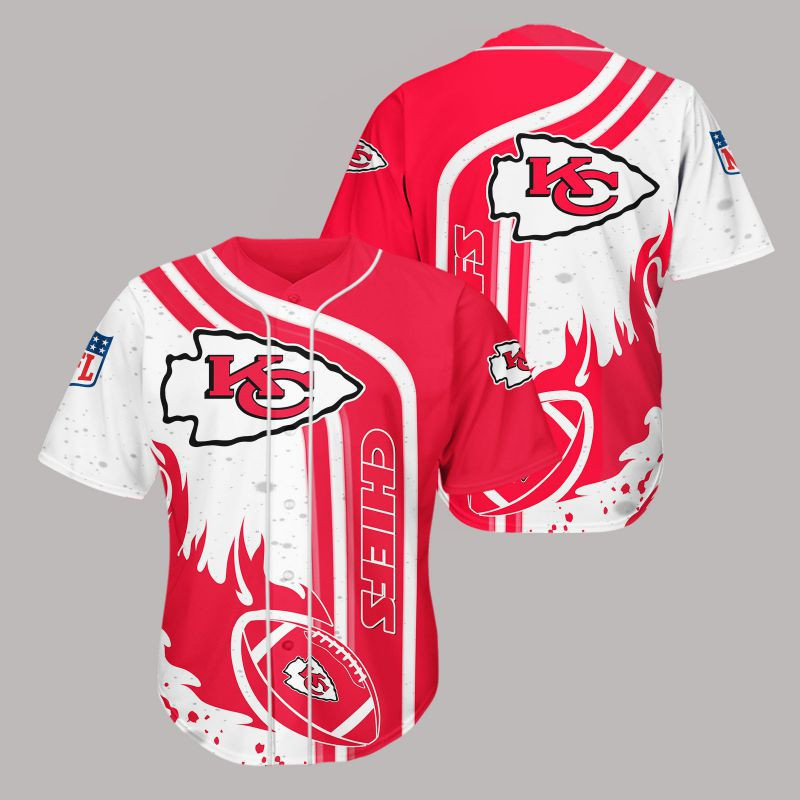 Kansas City Chiefs All Over Print Caftan3861