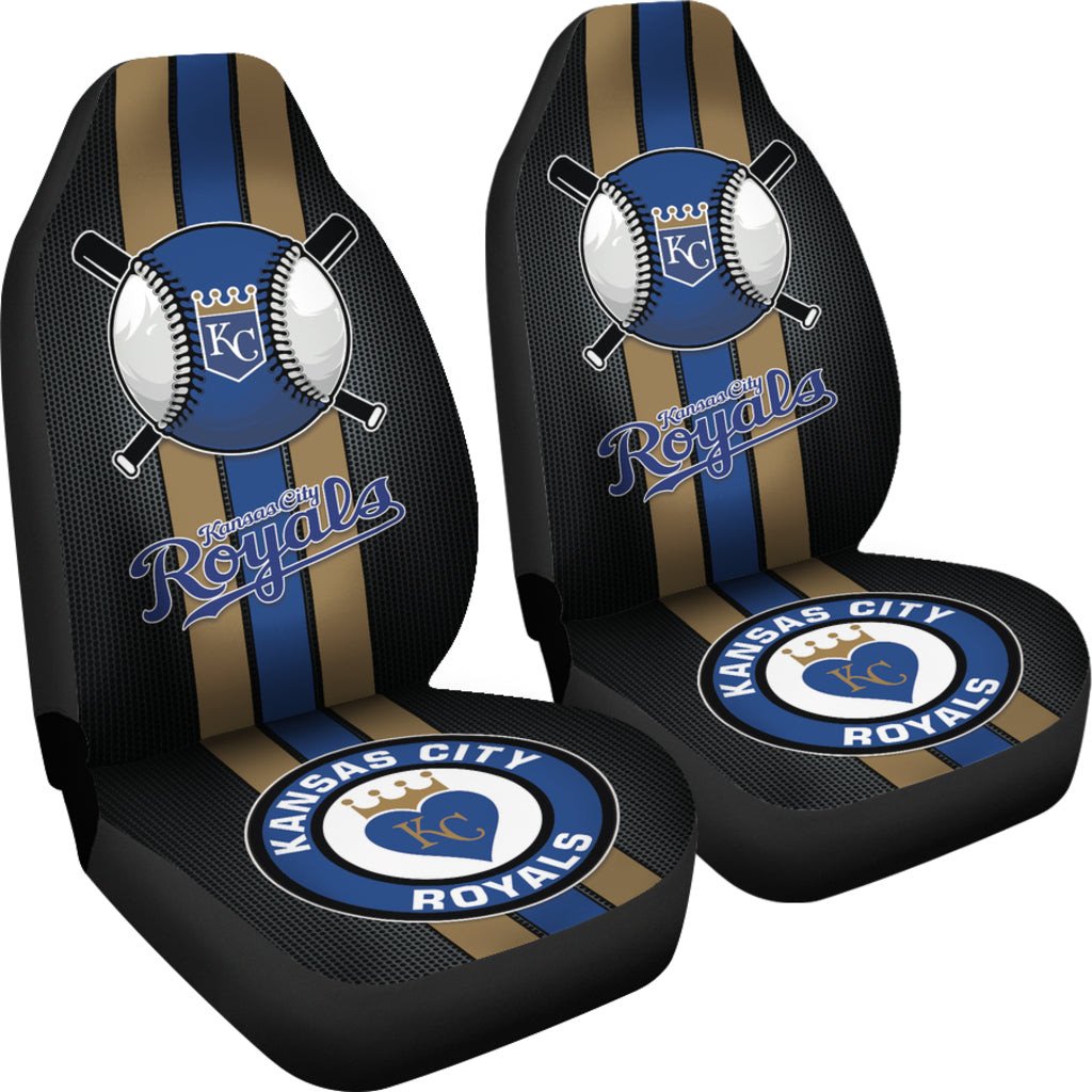 Kansas City Royals Car Seat Covers MBL Baseball Ph220914-12