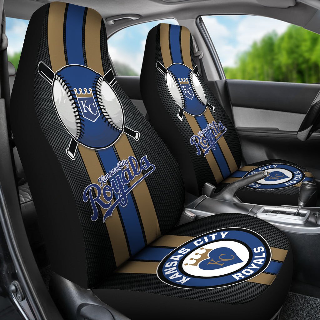Kansas City Royals Car Seat Covers MBL Baseball Ph220914-12