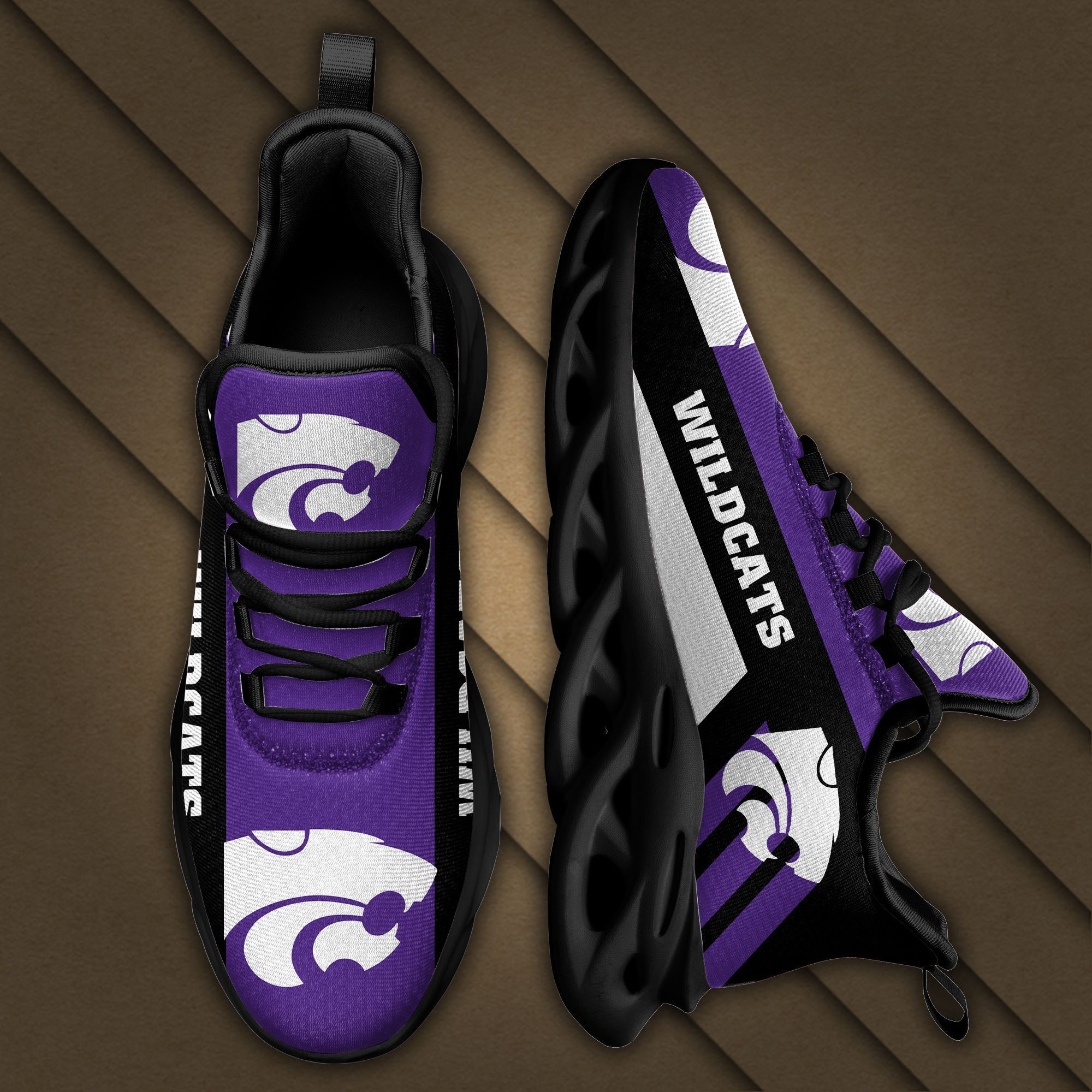 Kansas State Wildcats Max Soul Sneakers Shoes