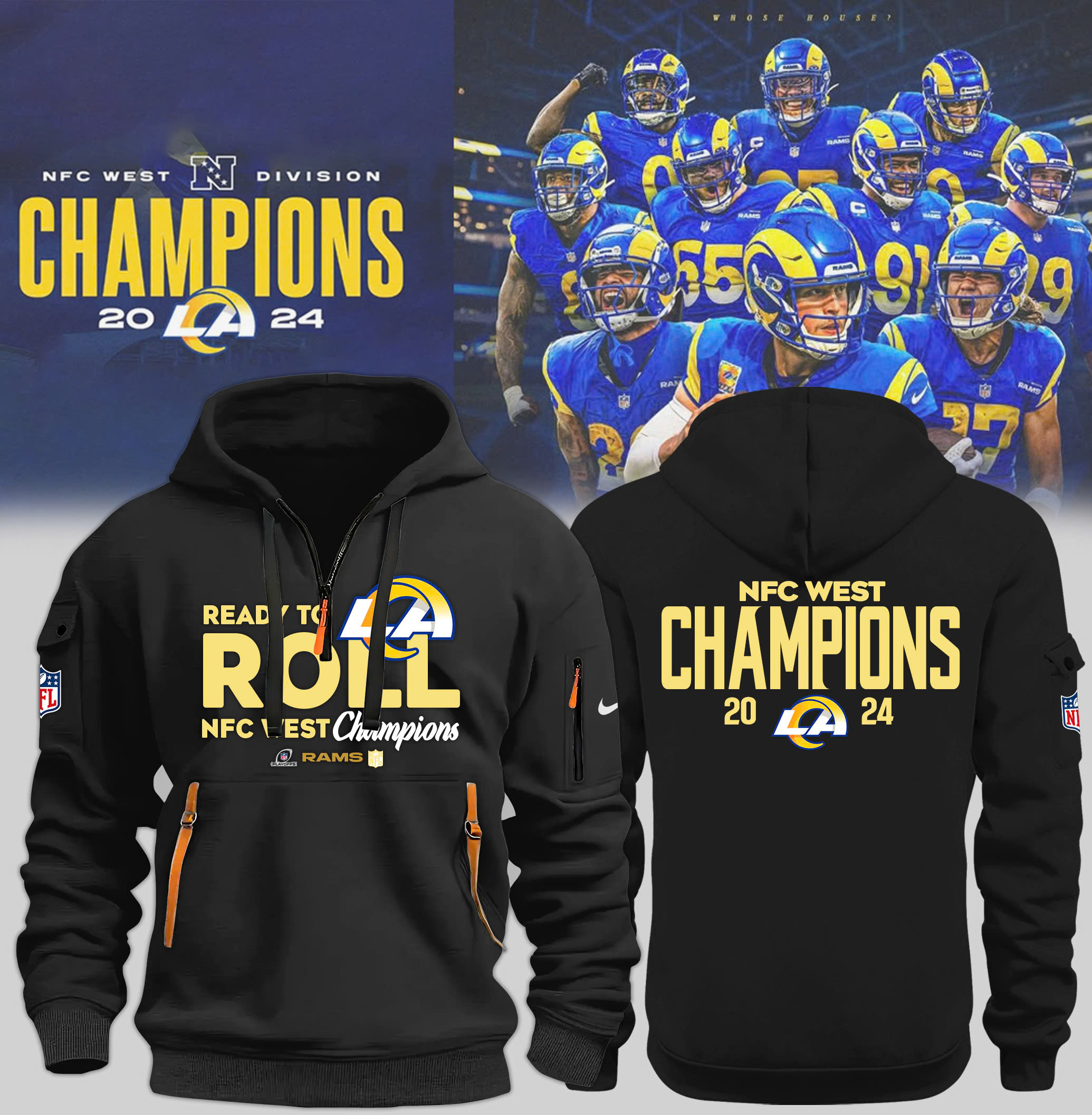 LAR NFC West Champion New Hoodie