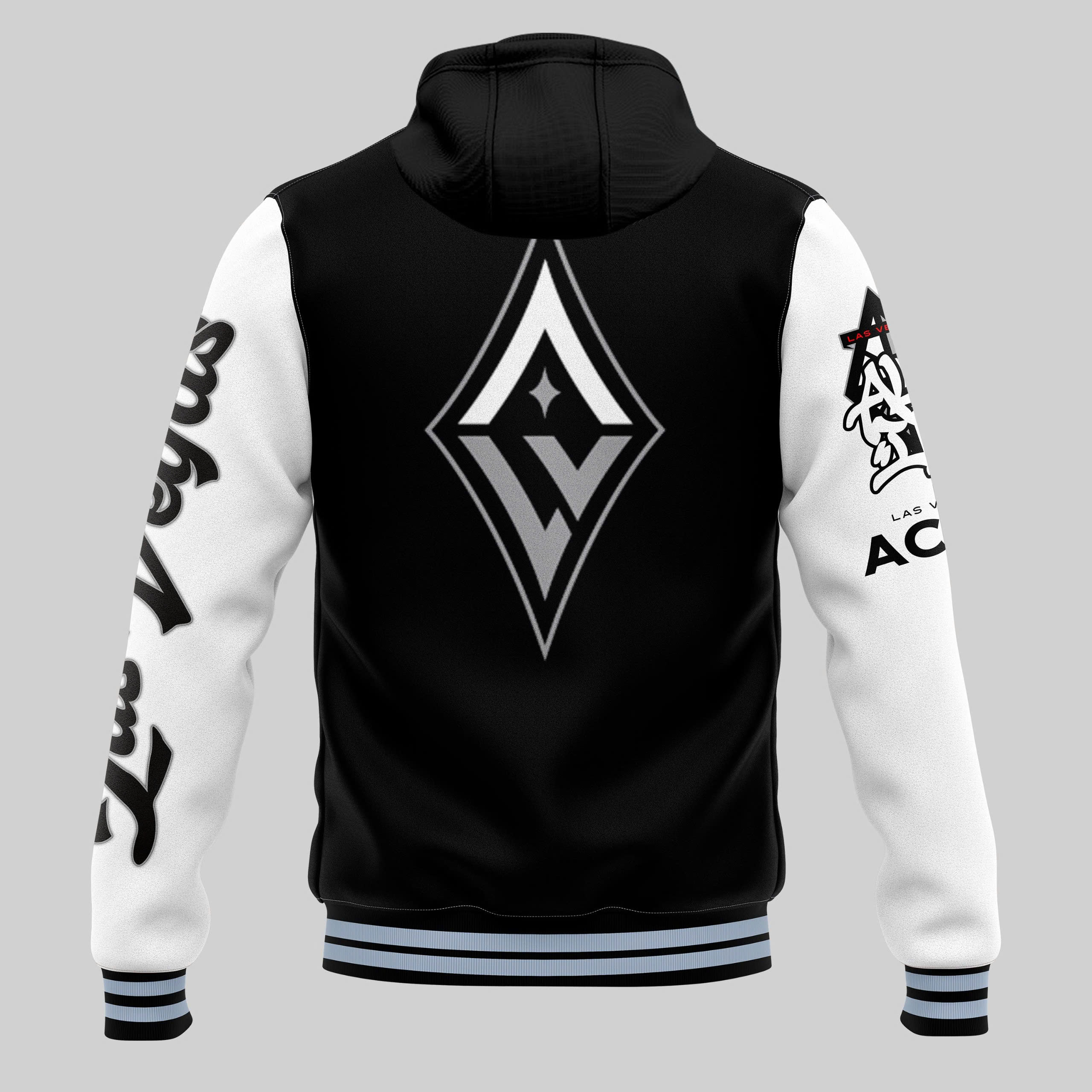 Las Vegas Aces Hooded Letterman Jacket