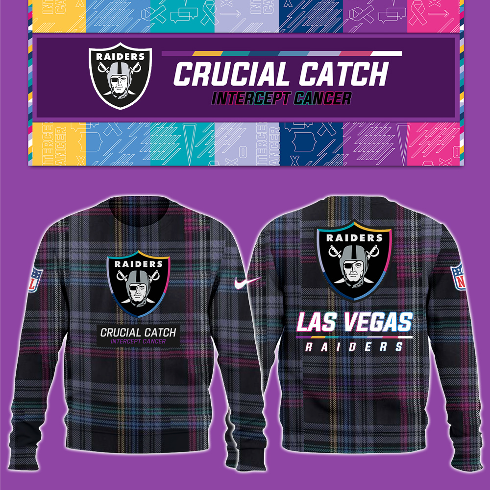 Las Vegas Raider Crucial Catch Hoodie V2