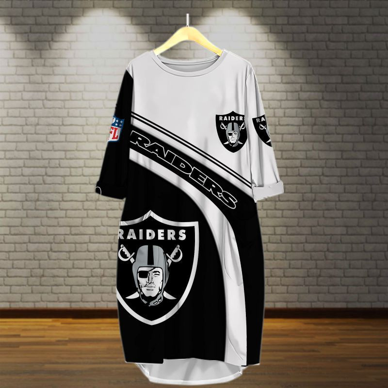 Las Vegas Raiders All Over Print Caftan3401