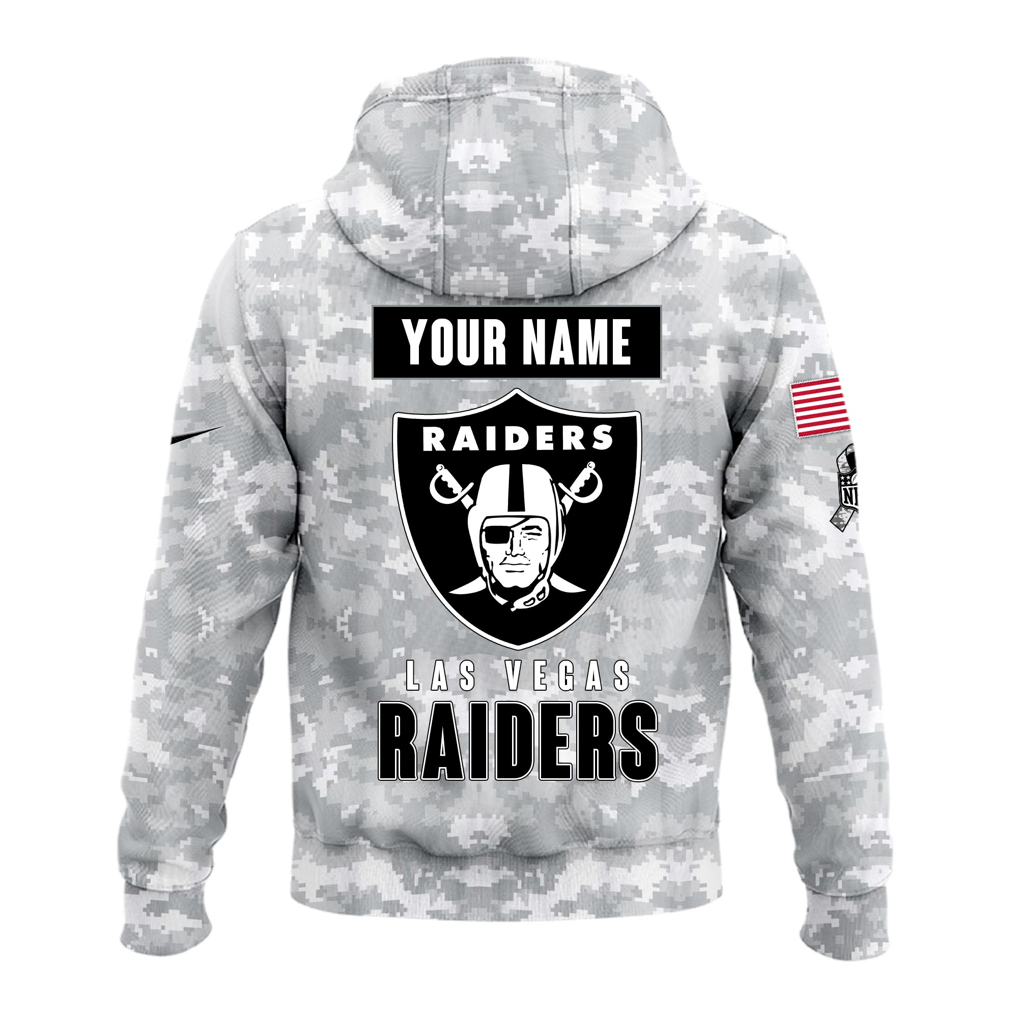 Las Vegas Raiders Veterans Day Hoodie