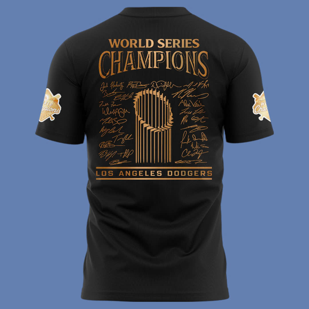 Los Angeles Dodgers Champions WORLDSERIES TShirt 2024