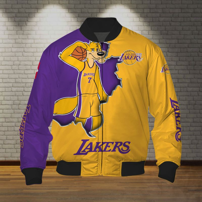 Los Angeles Lakers All Over Print Caftan7265
