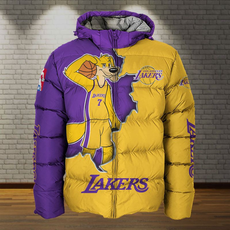 Los Angeles Lakers All Over Print Caftan7265