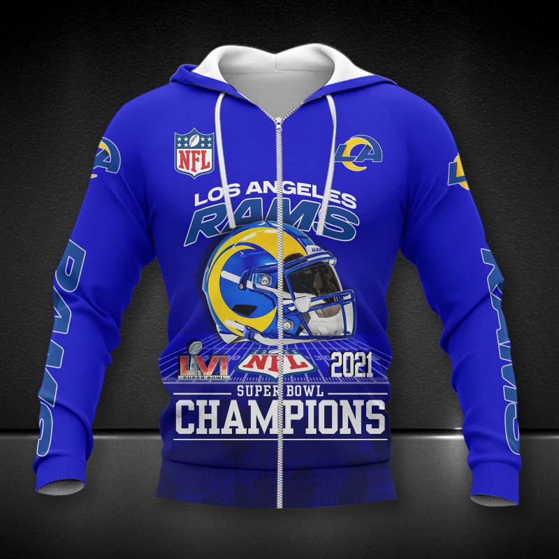 Los Angeles Rams All Over Print Caftan9539