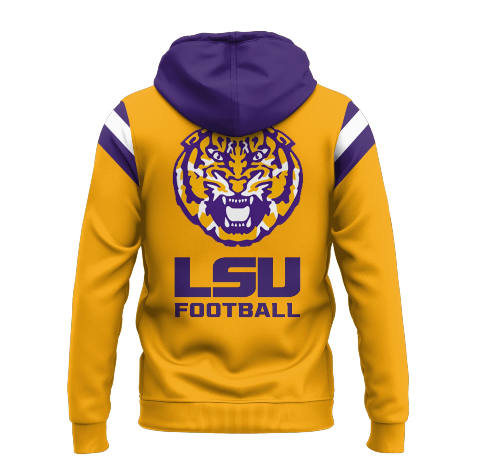LSU Tigers Yellow Jersey Hoodie Special Edition