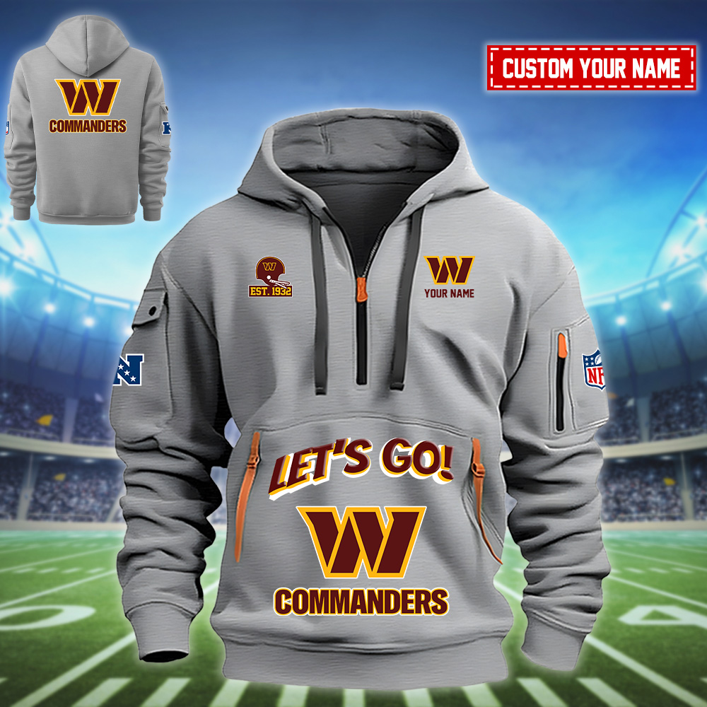 LWWNVM12320 Washington Commanders Heavy Hoodie