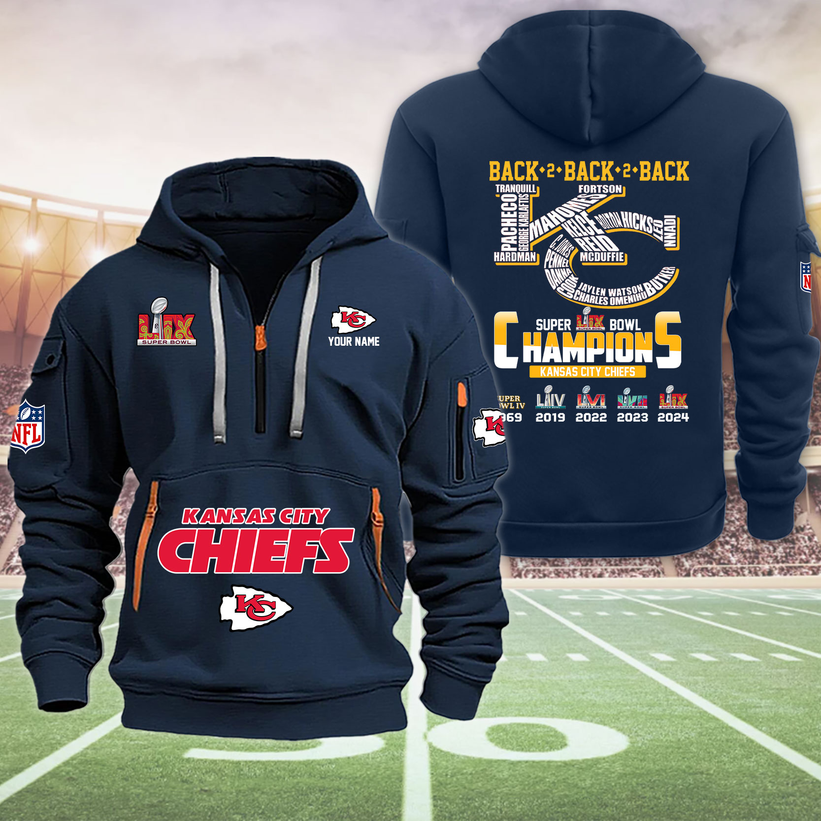 LXTLPC299CP 3KC Heavy Hoodie