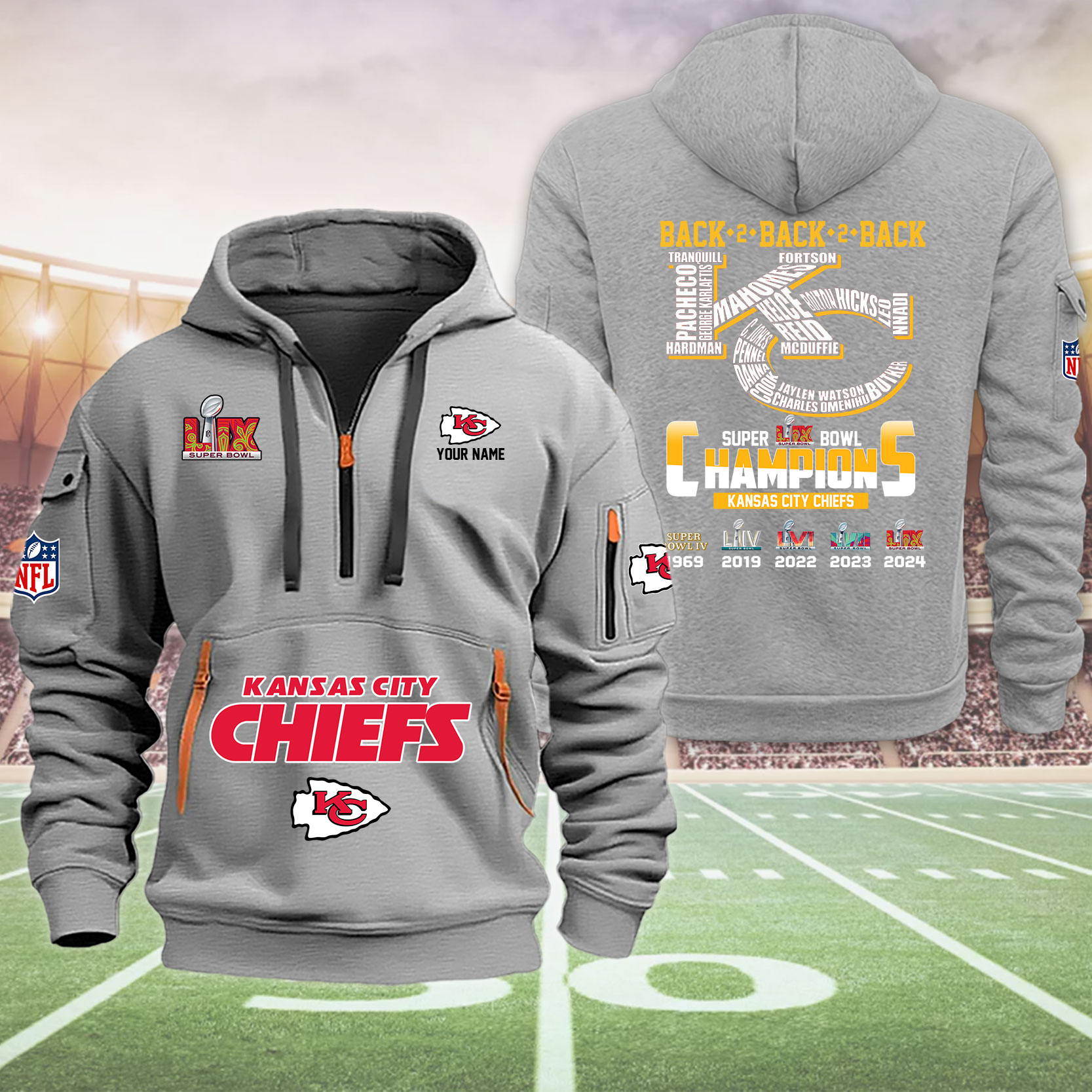 LXTLPC299CP 3KC Heavy Hoodie