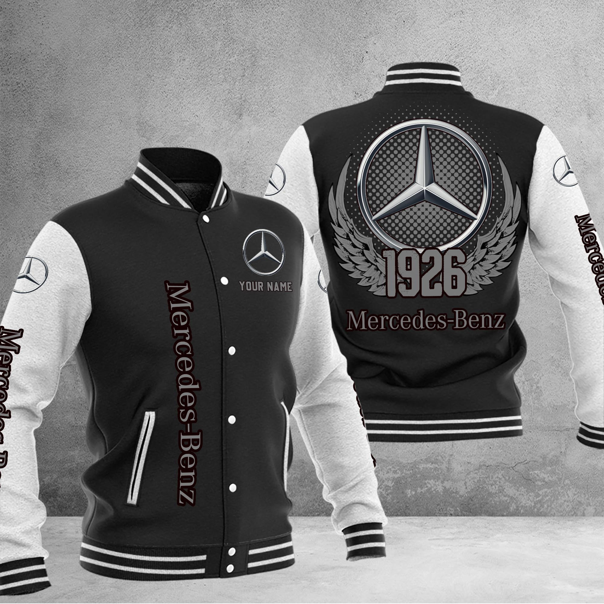 Mercedes-Benz DMHJ1060 Baseball Jacket Multicolor