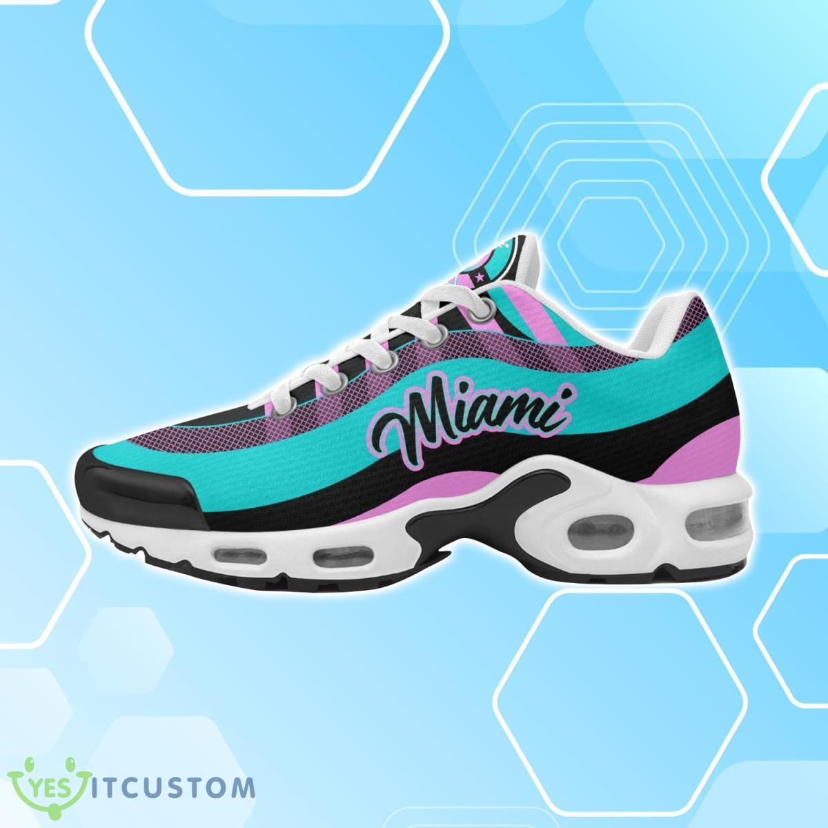 Miami Basketball Air Cushion Shoes Personalized Name Air Cushion Sports Shoes Sneaker KLTNS220345