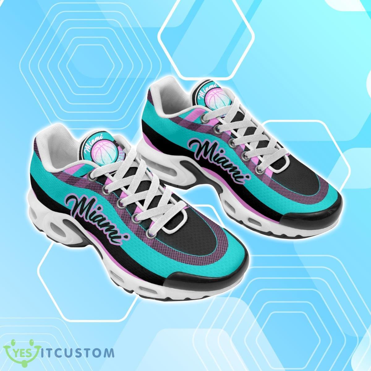Miami Basketball Air Cushion Shoes Personalized Name Air Cushion Sports Shoes Sneaker KLTNS220345