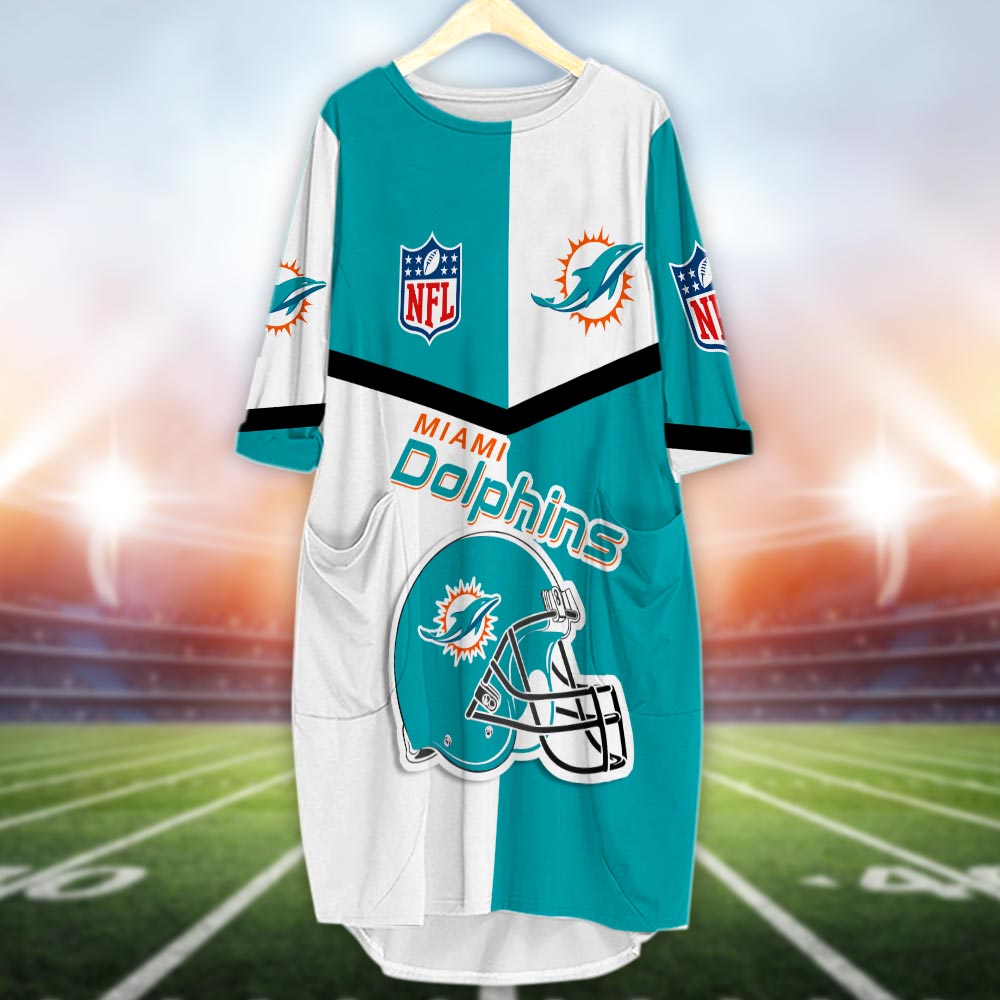 Miami Dolphins 3D Caftan