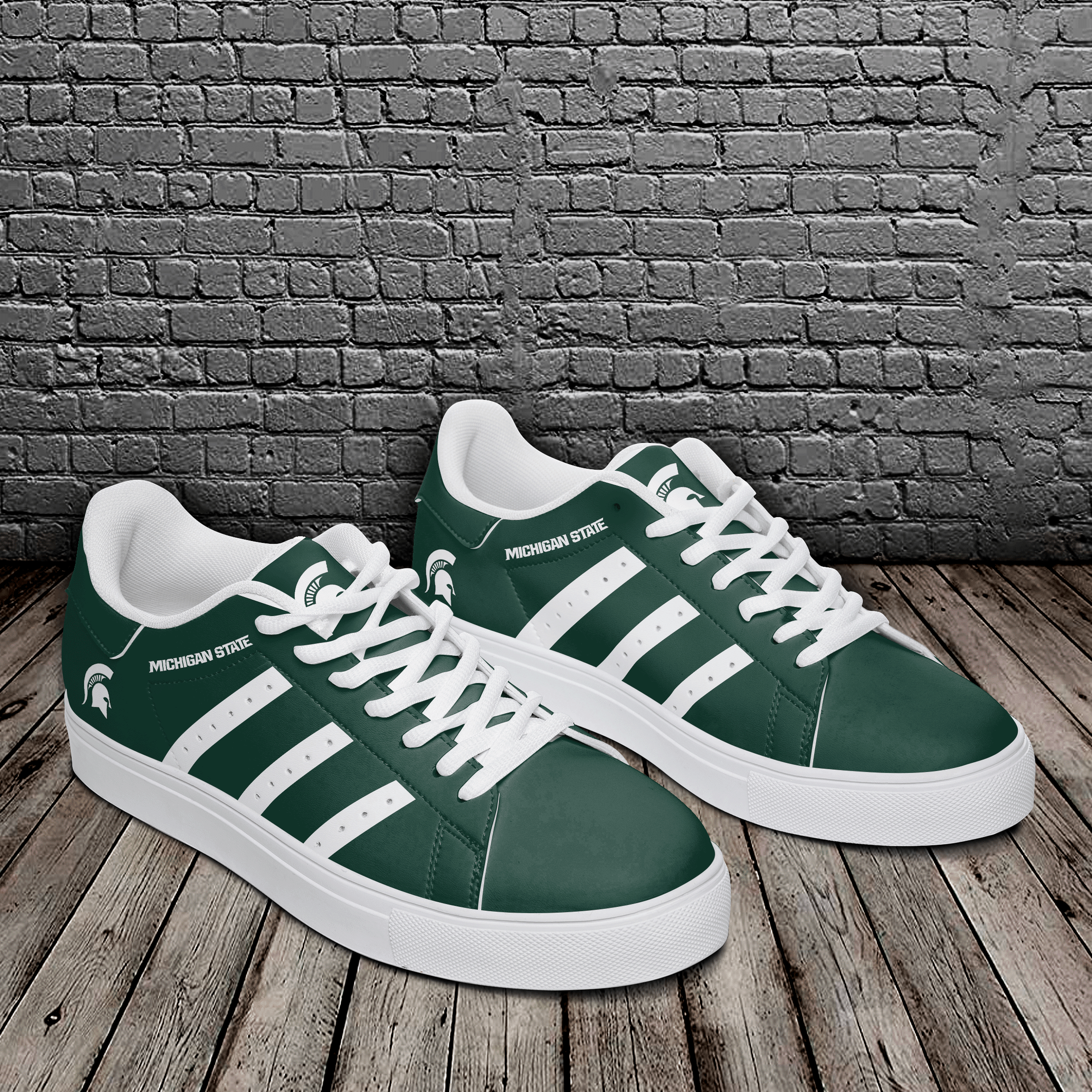 Michigan State Sneakers Shoes