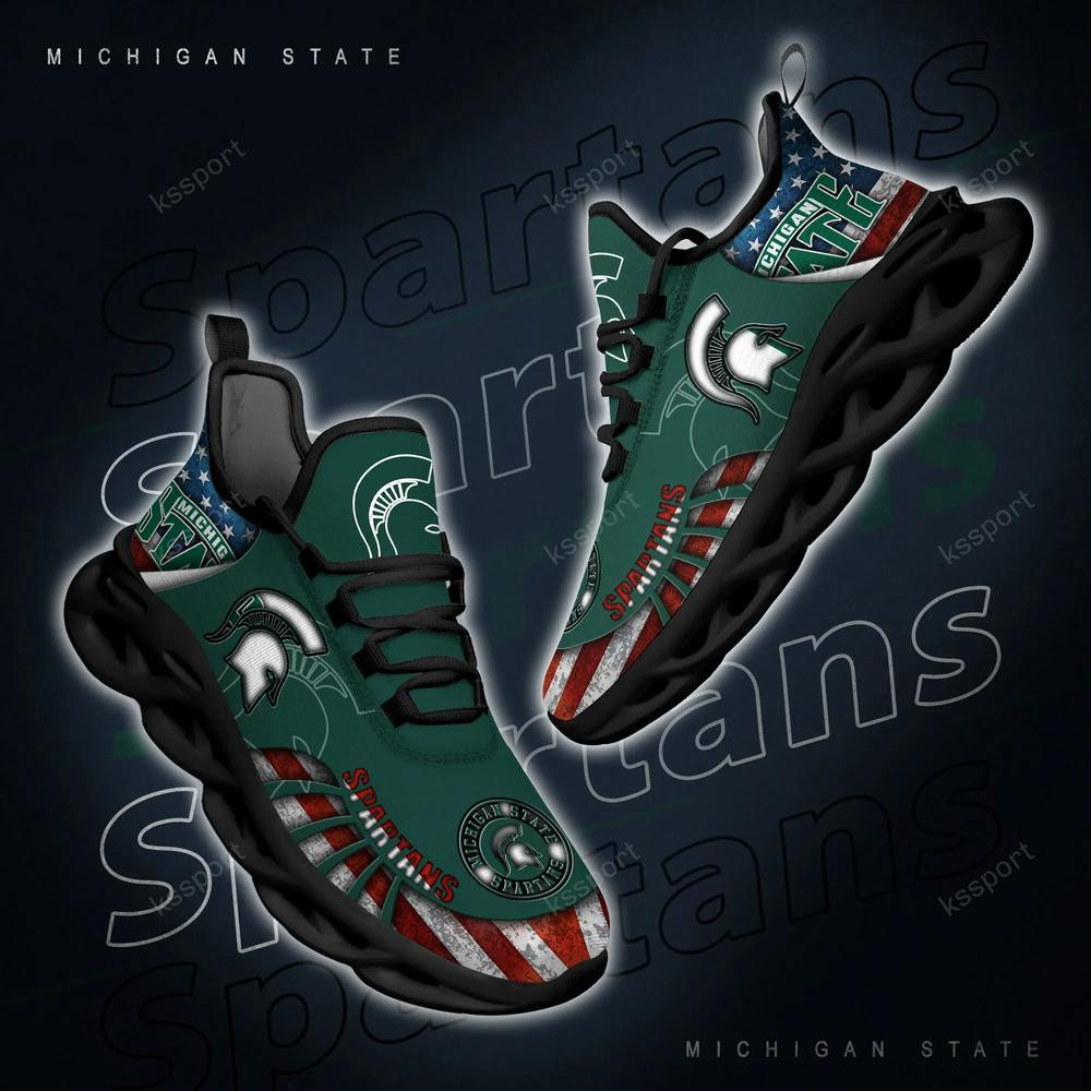 Michigan State Spartans Max Soul Clunky Shoes