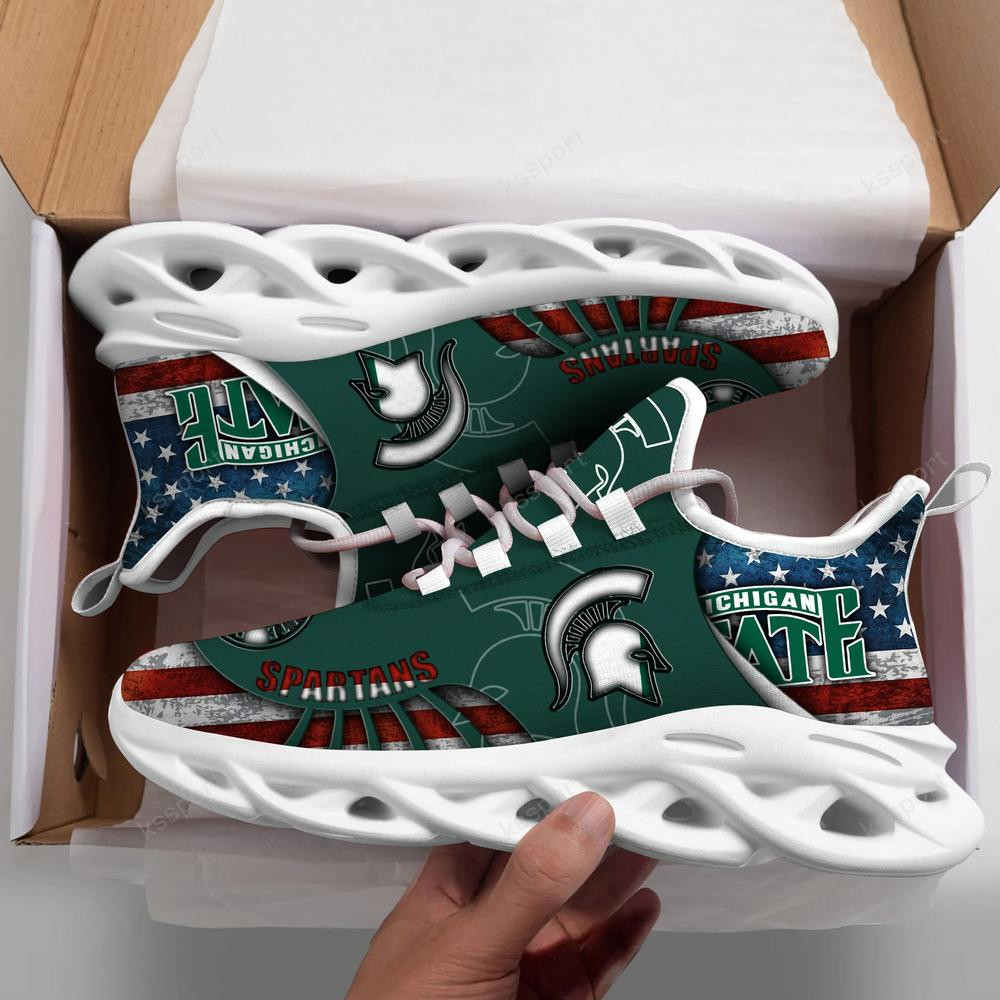 Michigan State Spartans Max Soul Clunky Shoes