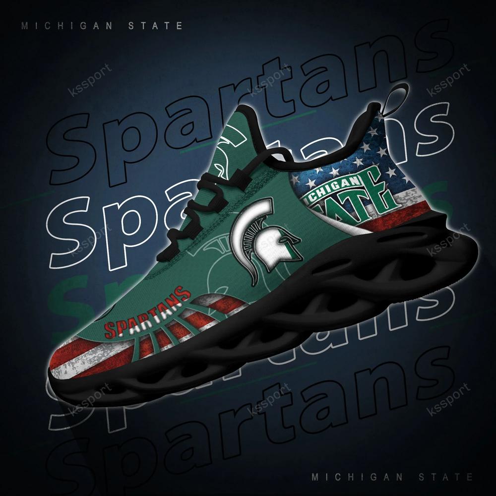 Michigan State Spartans Max Soul Clunky Shoes