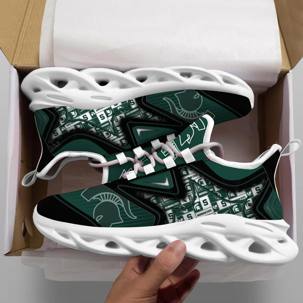 Michigan State Spartans Max Soul Clunky Shoes