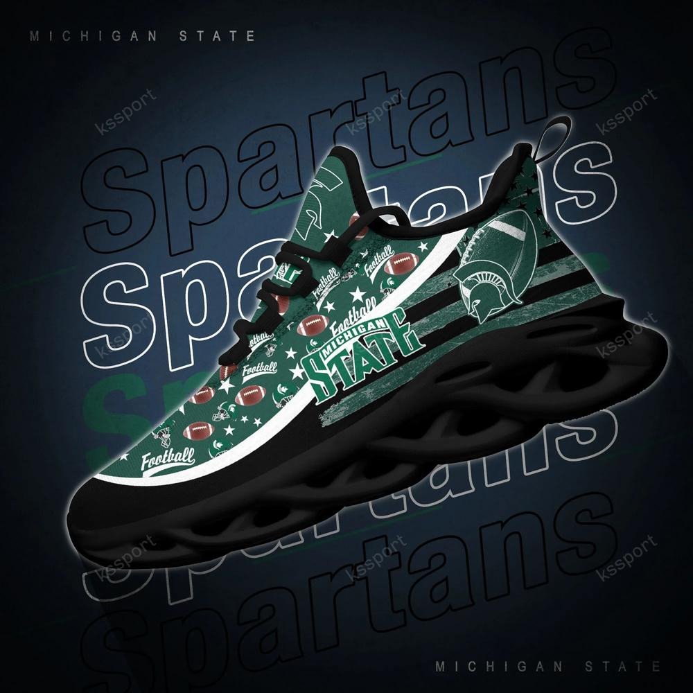 Michigan State Spartans Max Soul Clunky Sneakers