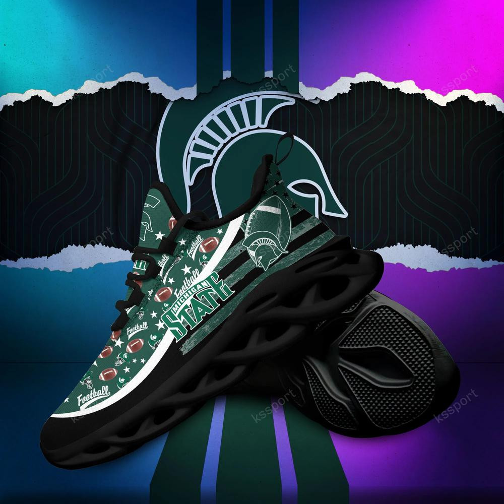 Michigan State Spartans Max Soul Clunky Sneakers