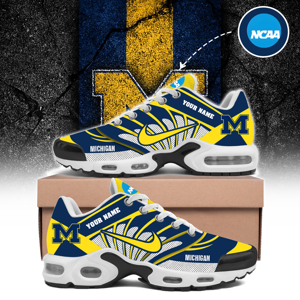 Michigan Wolverines Custom Sport Shoes