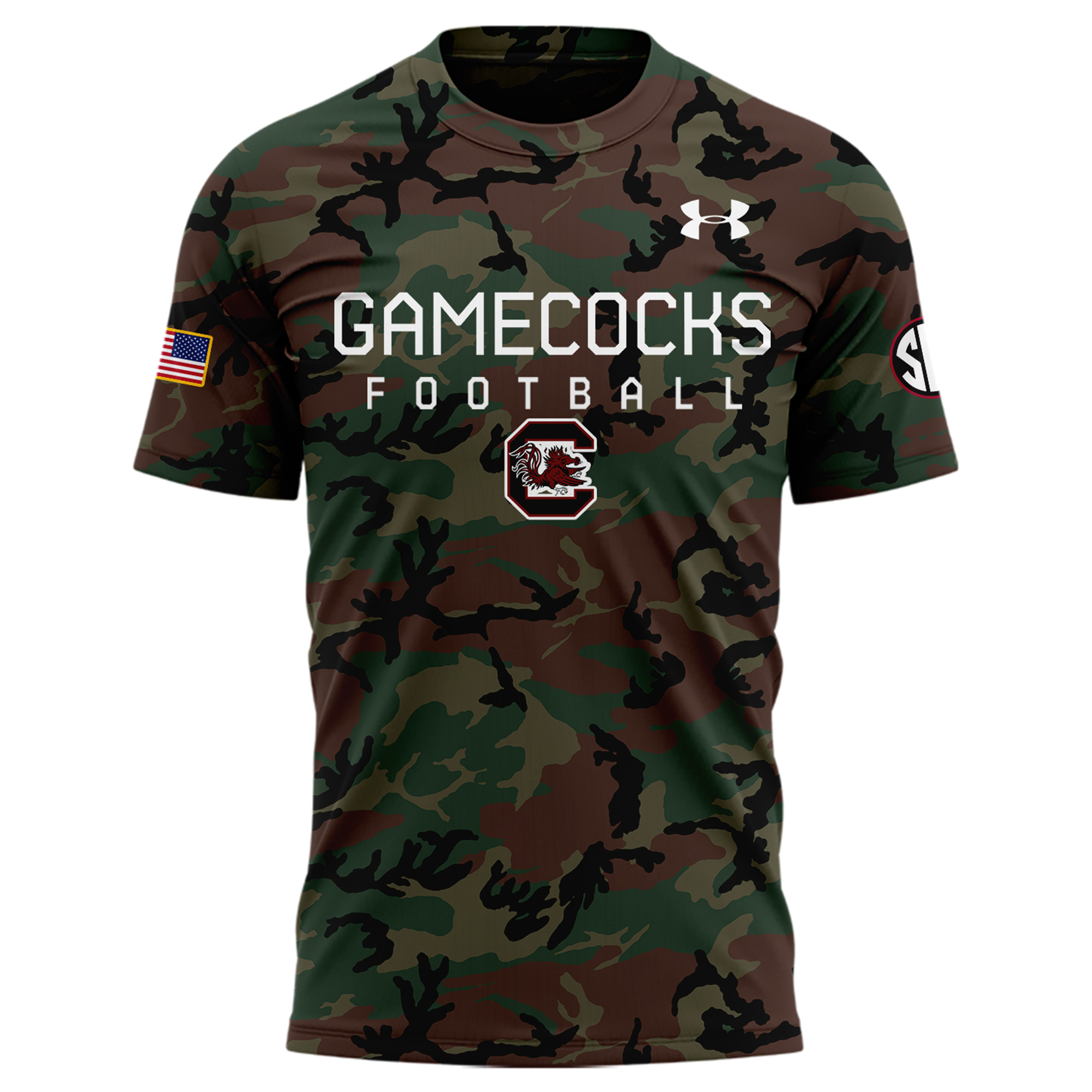 Military Appreciation Gamecocks Football Hoodie