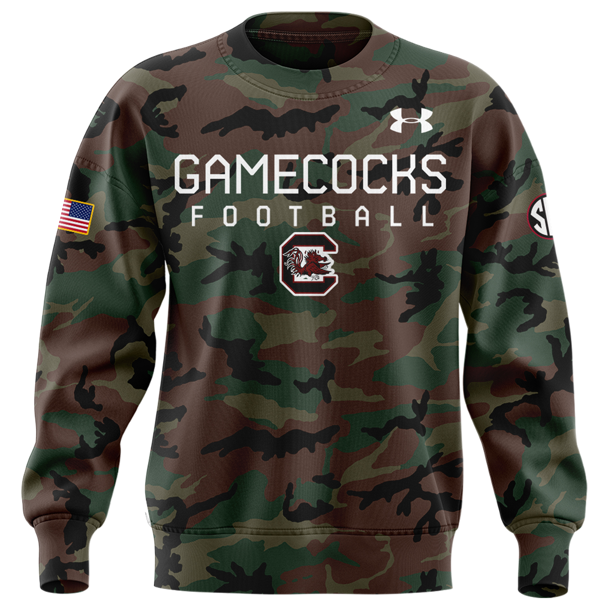 Military Appreciation Gamecocks Football Hoodie