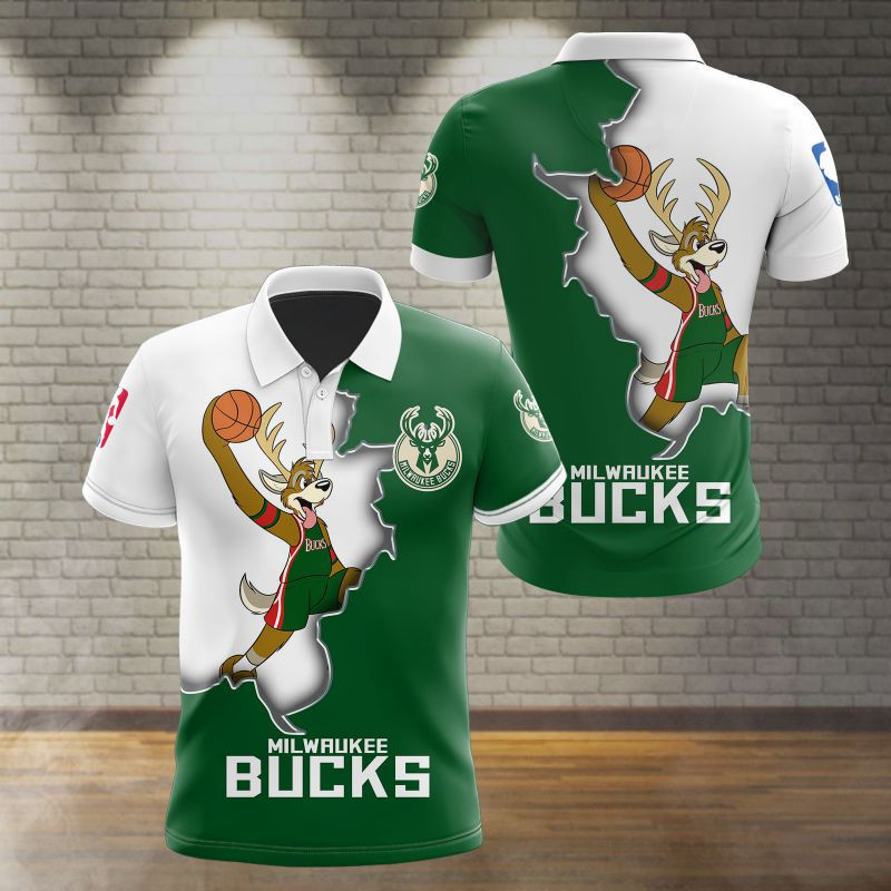 Milwaukee Bucks All Over Print Caftan7268