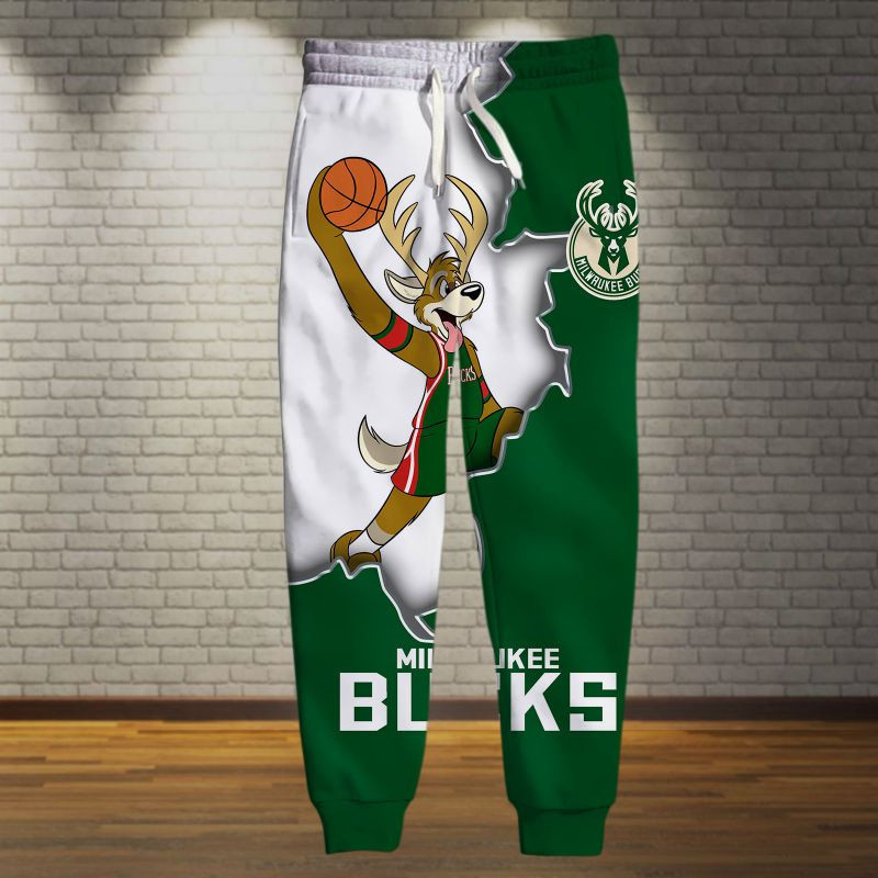 Milwaukee Bucks All Over Print Caftan7268
