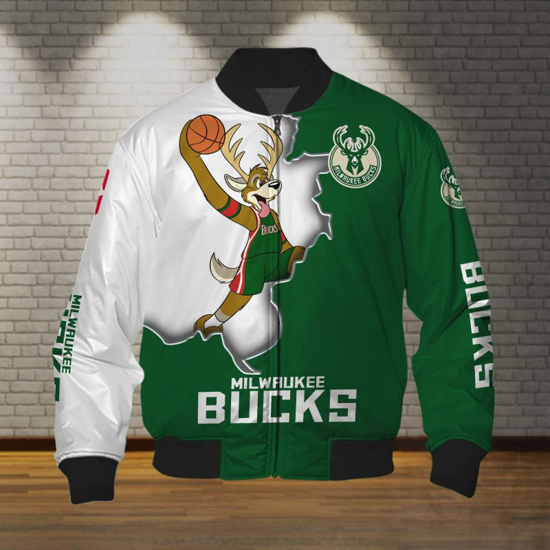 Milwaukee Bucks All Over Print Caftan7268
