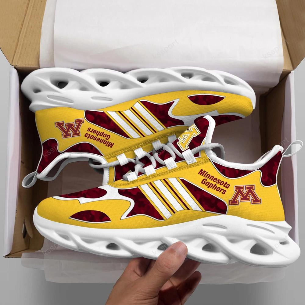 Minnesota Golden Gophers Max Soul Clunky, Camo Running Sneakers For Fan Ever