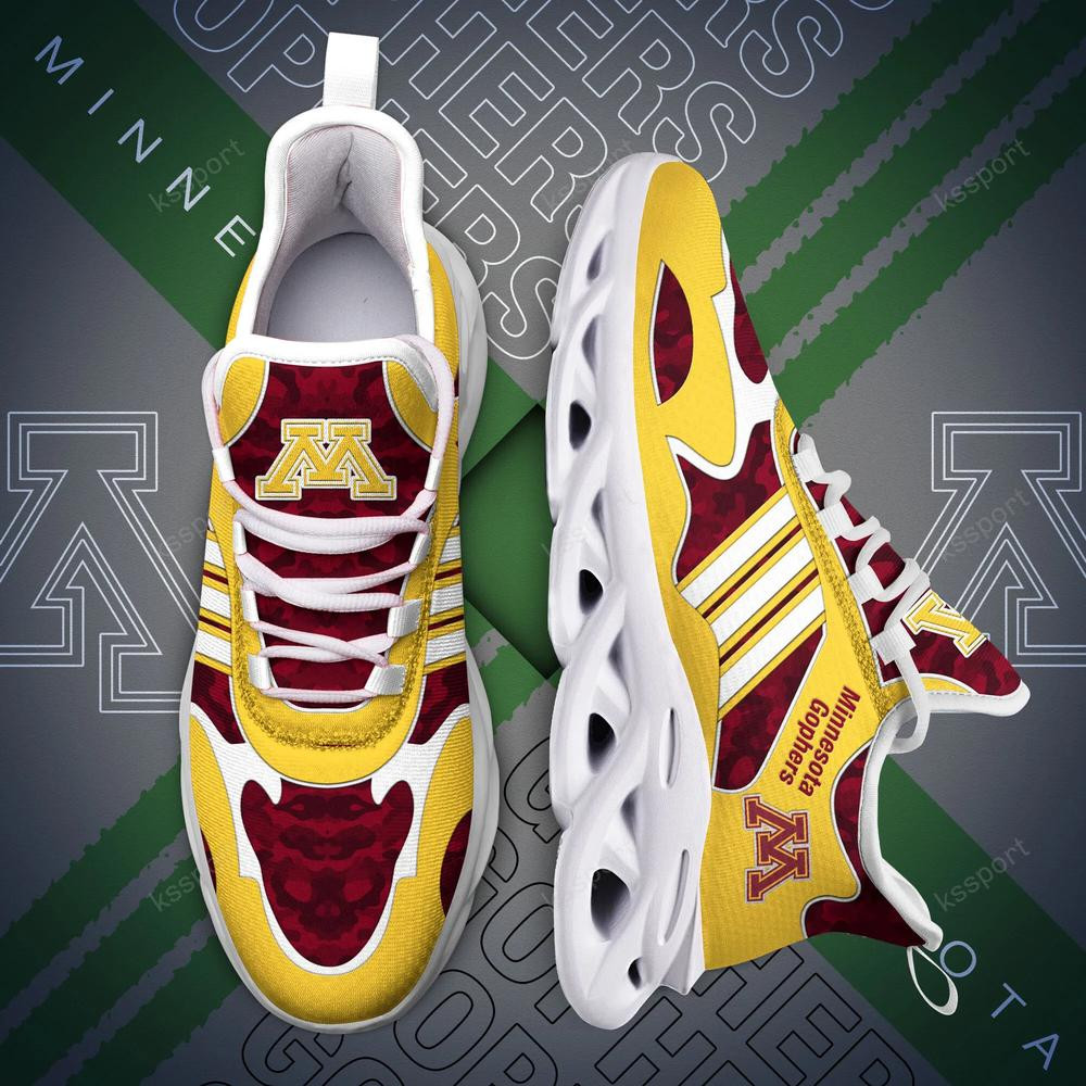 Minnesota Golden Gophers Max Soul Clunky, Camo Running Sneakers For Fan Ever