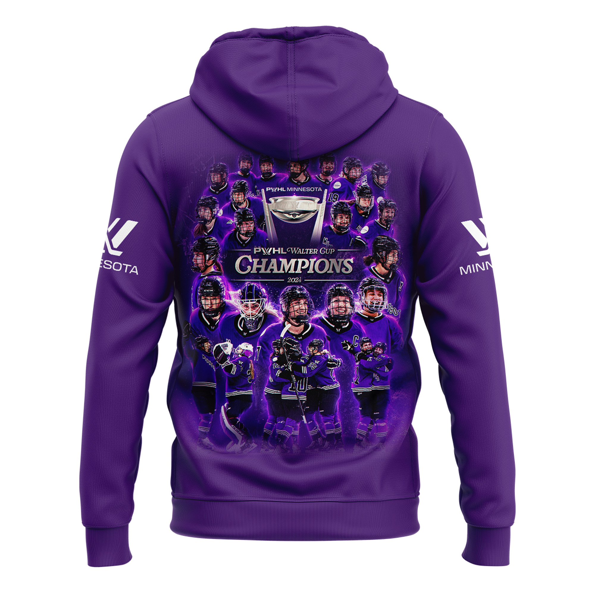 Minnesota PWHL Champions Walter Cup Hoodie