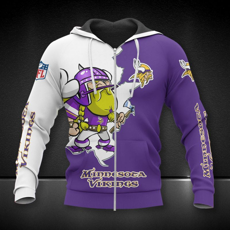 Minnesota Vikings All Over Print Caftan8524