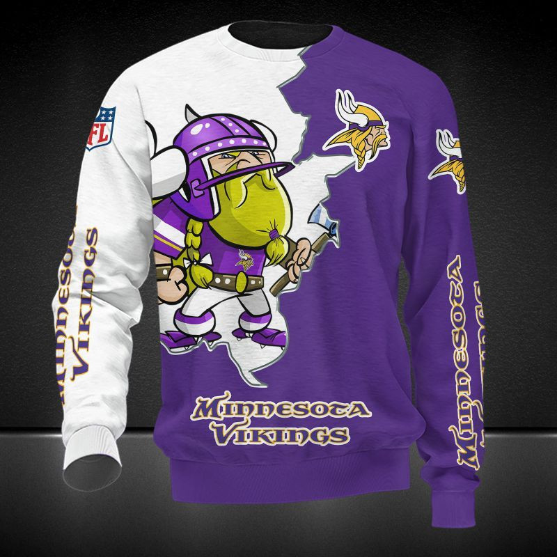 Minnesota Vikings All Over Print Caftan8524