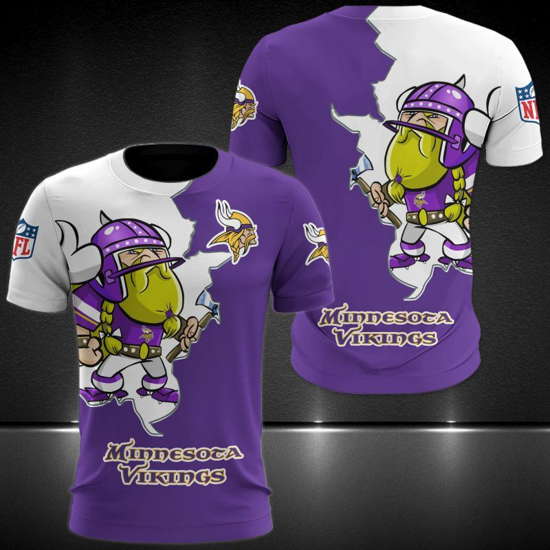 Minnesota Vikings All Over Print Caftan8524