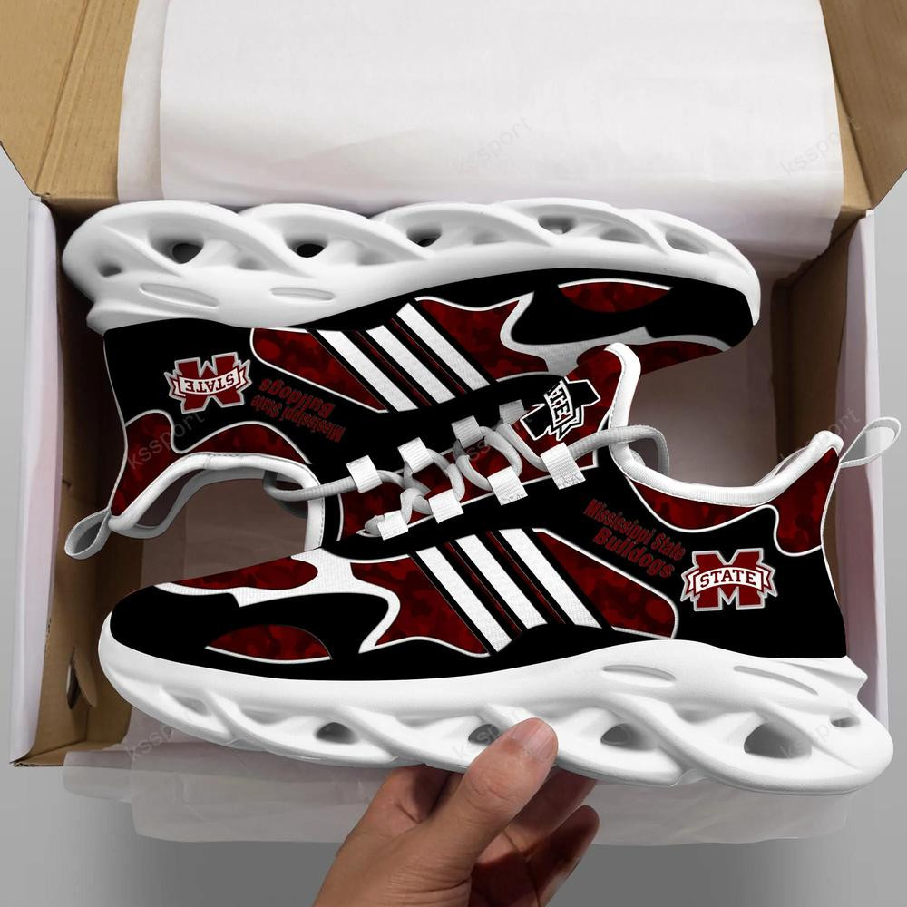 Mississippi State Bulldogs Max Soul Clunky, Camo Running Sneakers For Fan Ever