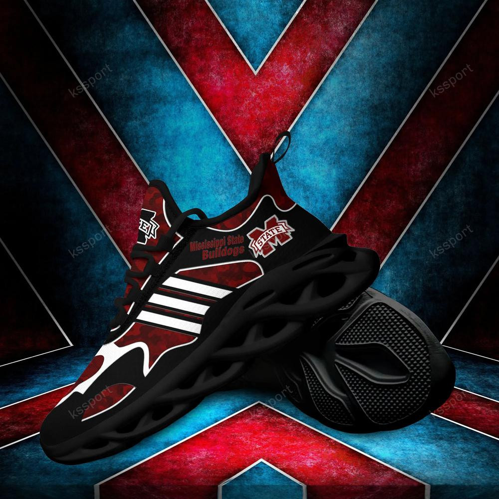 Mississippi State Bulldogs Max Soul Clunky, Camo Running Sneakers For Fan Ever