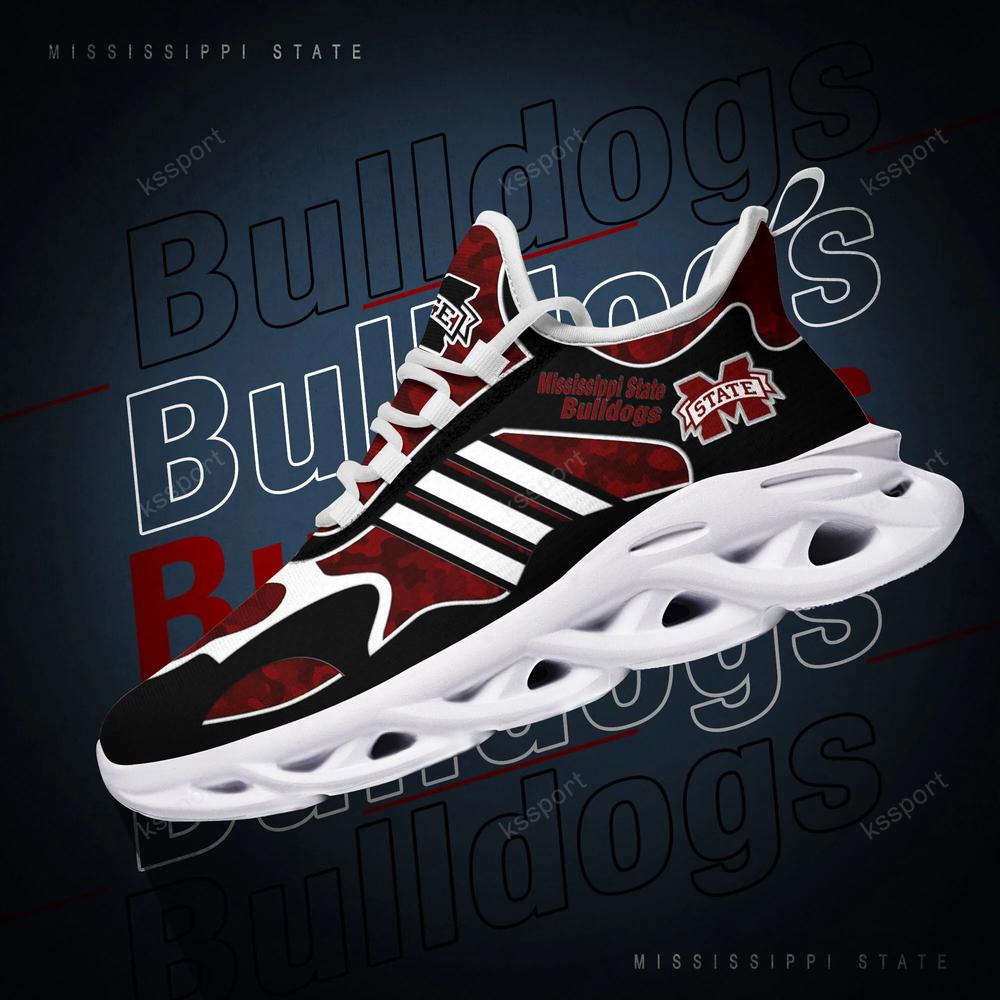 Mississippi State Bulldogs Max Soul Clunky, Camo Running Sneakers For Fan Ever