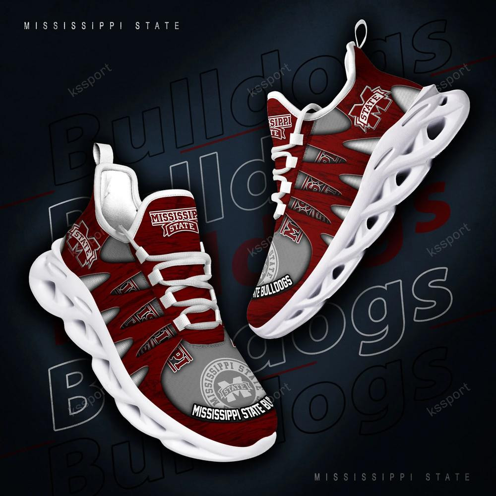 Mississippi State Bulldogs Max Soul Shoes, Running Sneakers