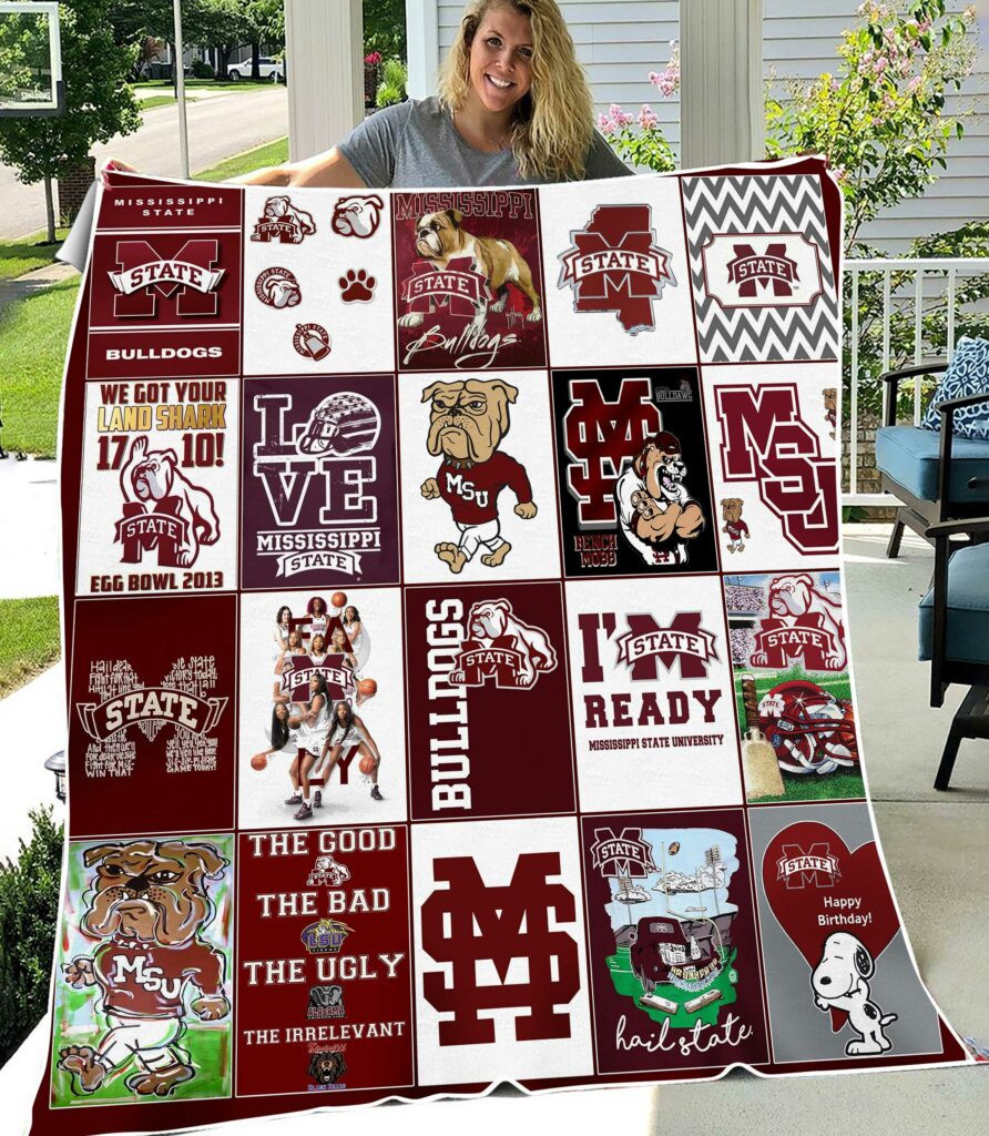 Mississippi State Bulldogs Quilt