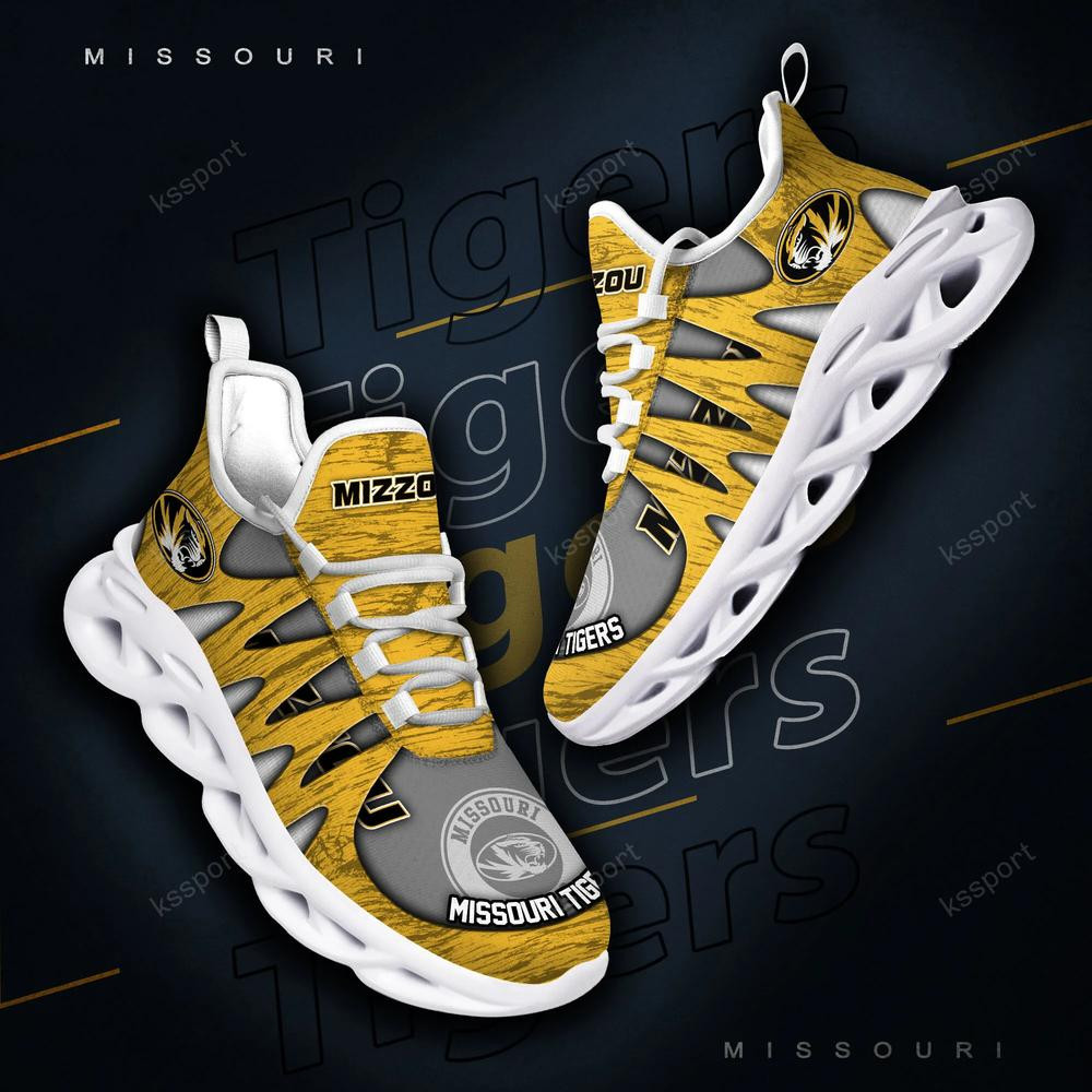 Missouri Tigers Max Soul Shoes, Running Sneakers