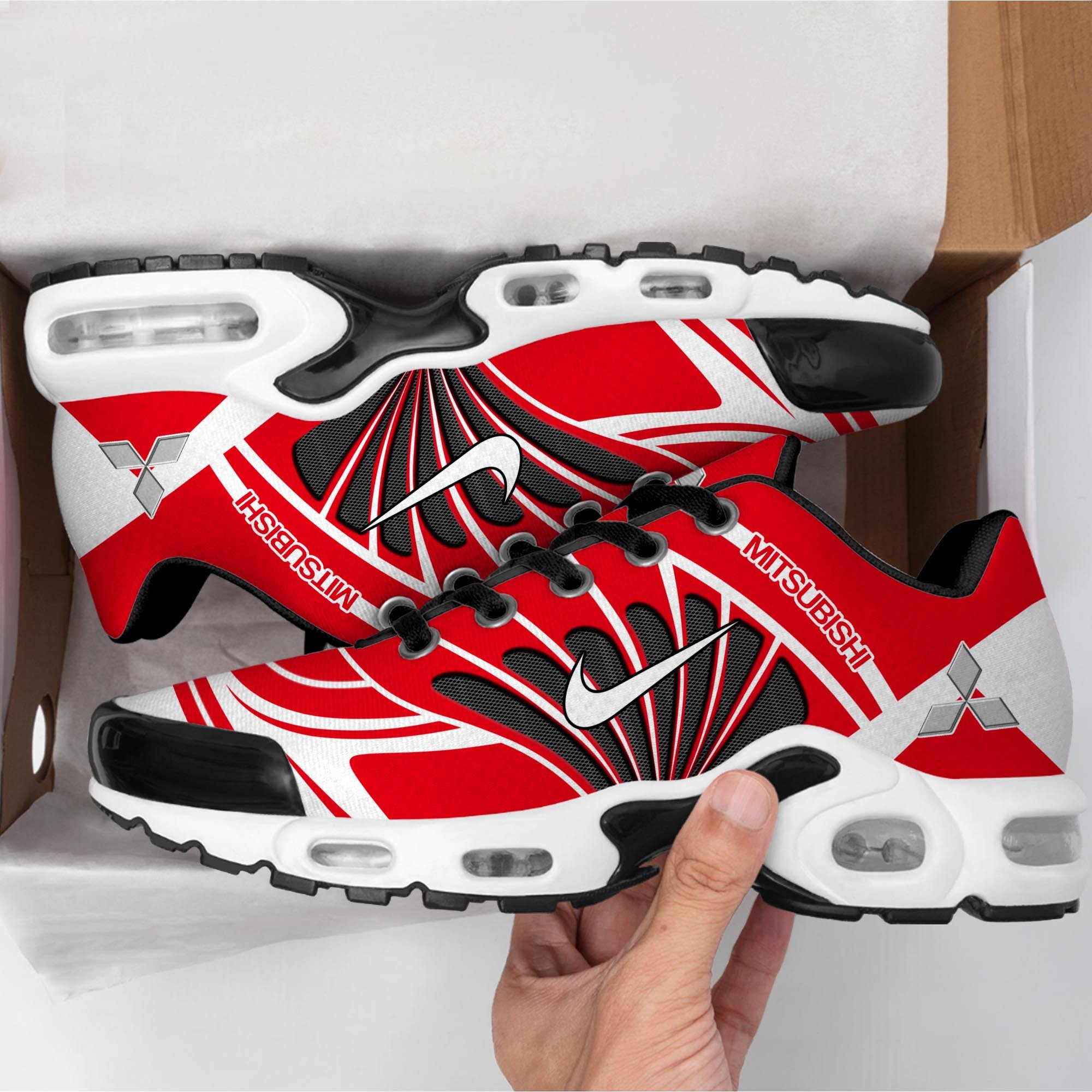 Mitsubishi Personalized Name Air Cushion Sports Shoes 1158