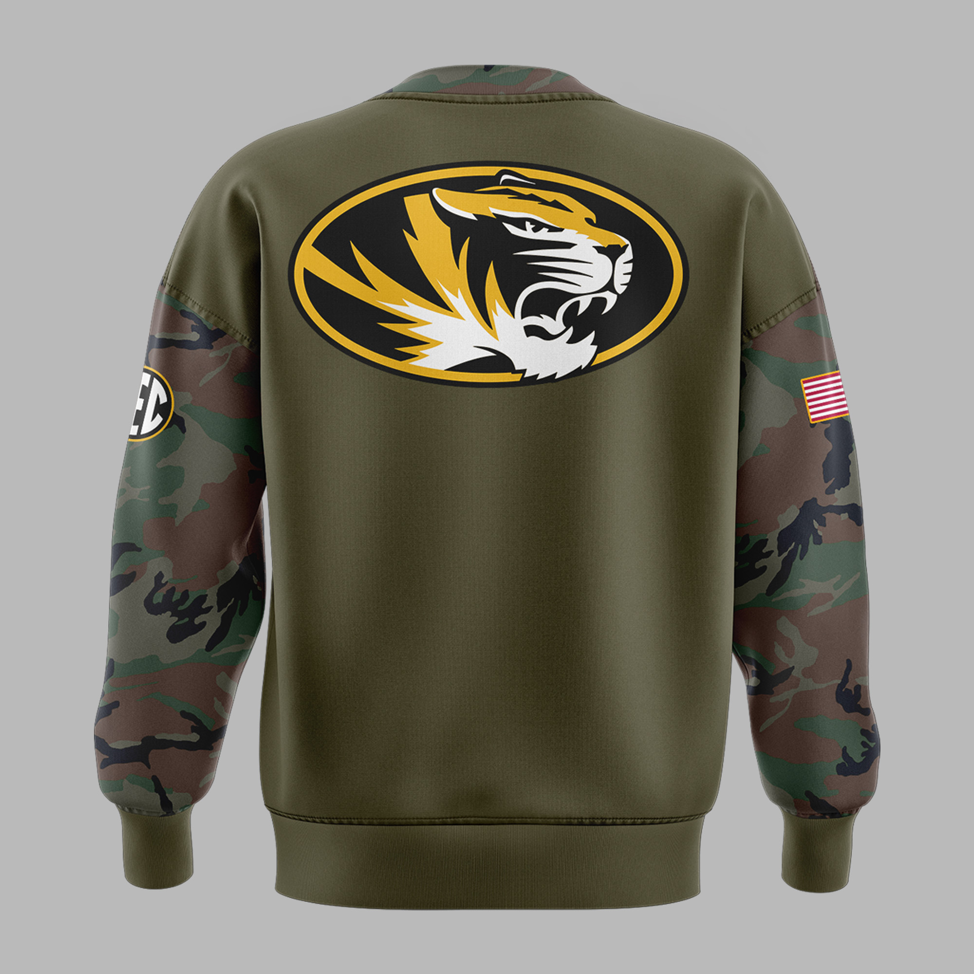 Mizzou Football Military Appreciation Hoodie